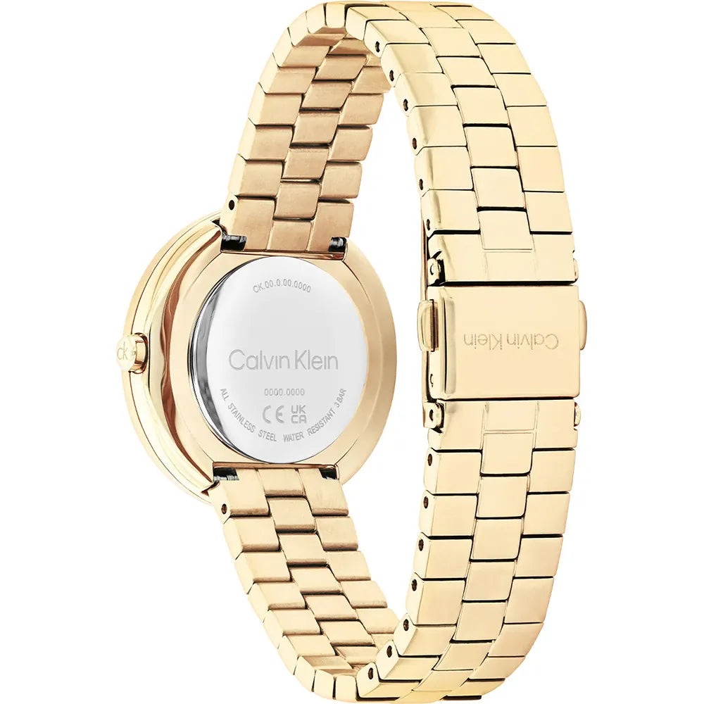 Calvin Klein Twisted Bezel Watch 25100094 - KRISHNA WATCH COMPANY