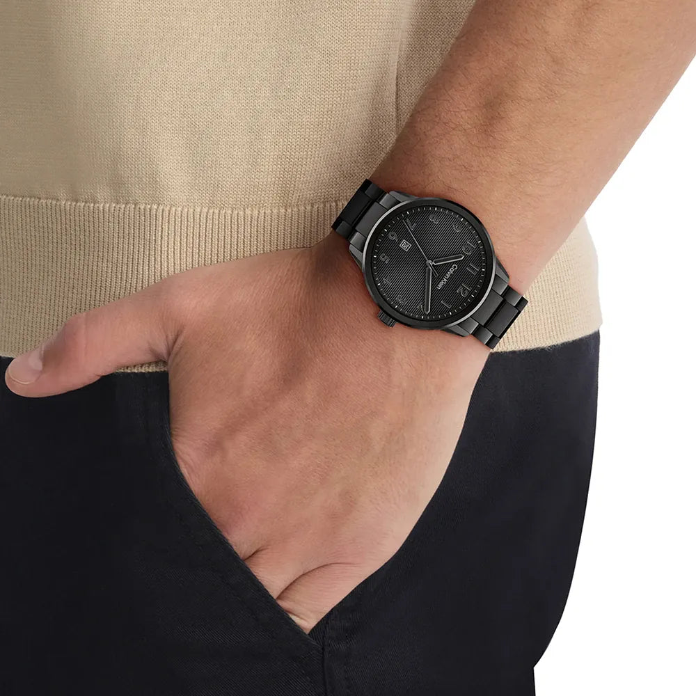 Calvin Klein Minimalistic Pilot Watch 25200516 - KRISHNA WATCH COMPANY
