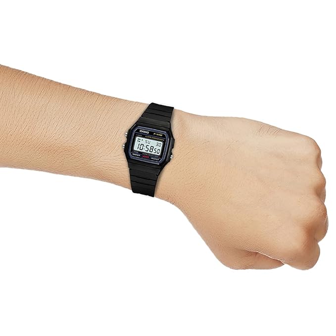 Casio Youth Black Digital - F91W -1Q - D002 - KRISHNA WATCH COMPANY