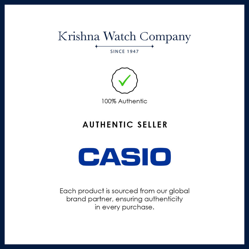 Casio Enticer Men Analog White Dial Men MTP-V002GL-7B2UDF - A2314 - KRISHNA WATCH COMPANY