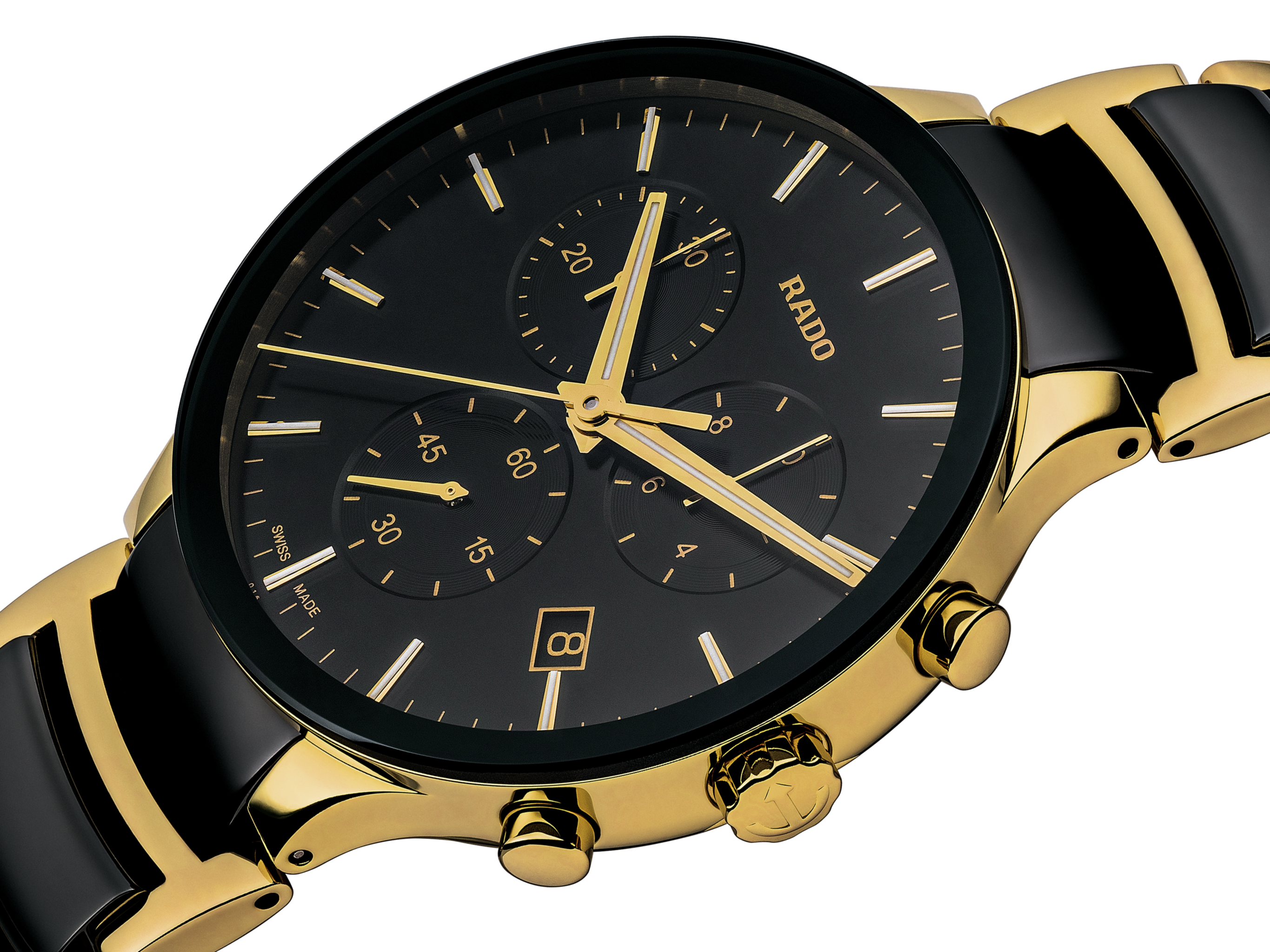 RADO Centrix Chronograph Watch for Men R30134162 - KRISHNA WATCH COMPANY