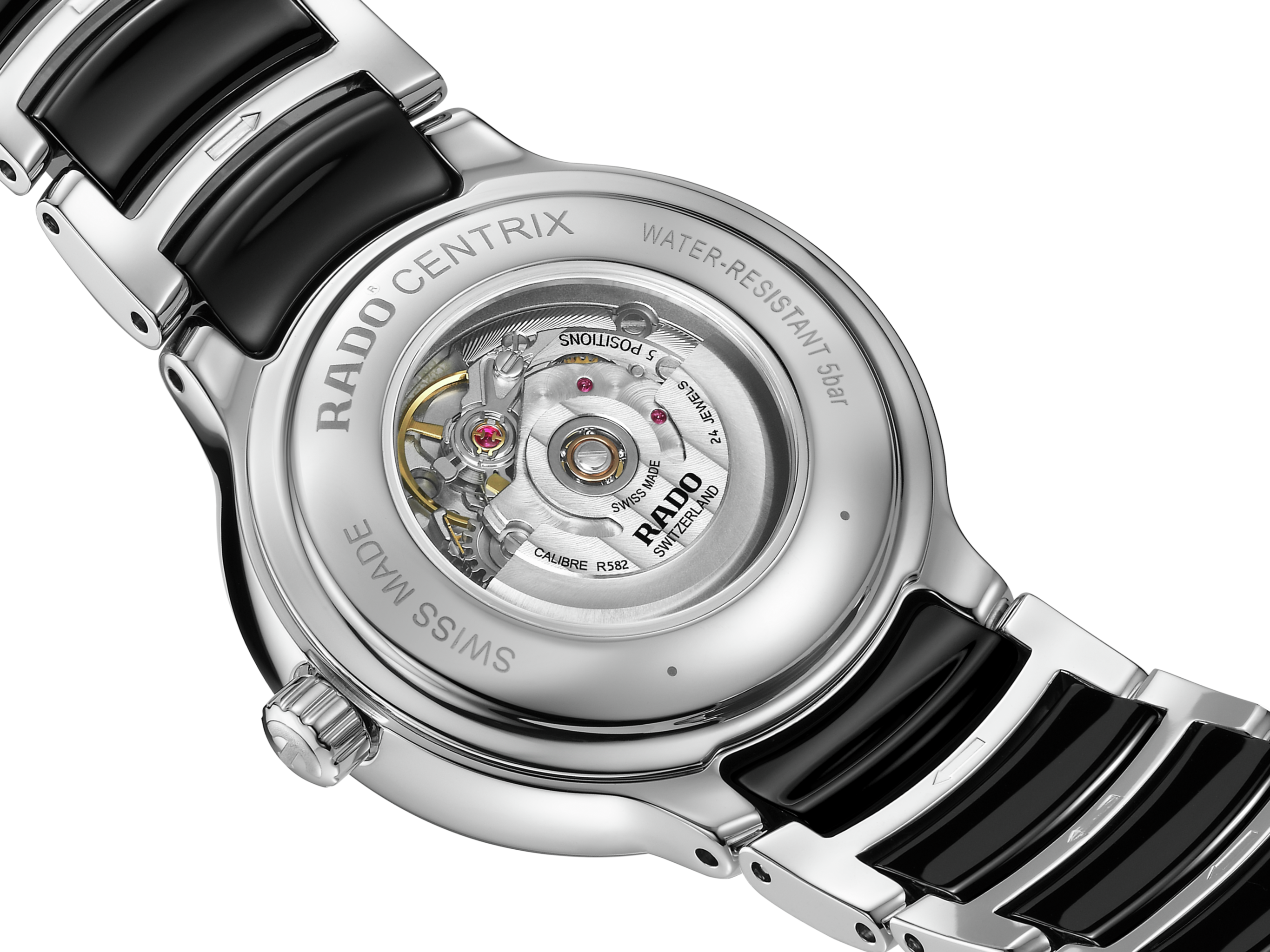 RADO Centrix Automatic Diamonds R30020742 - KRISHNA WATCH COMPANY