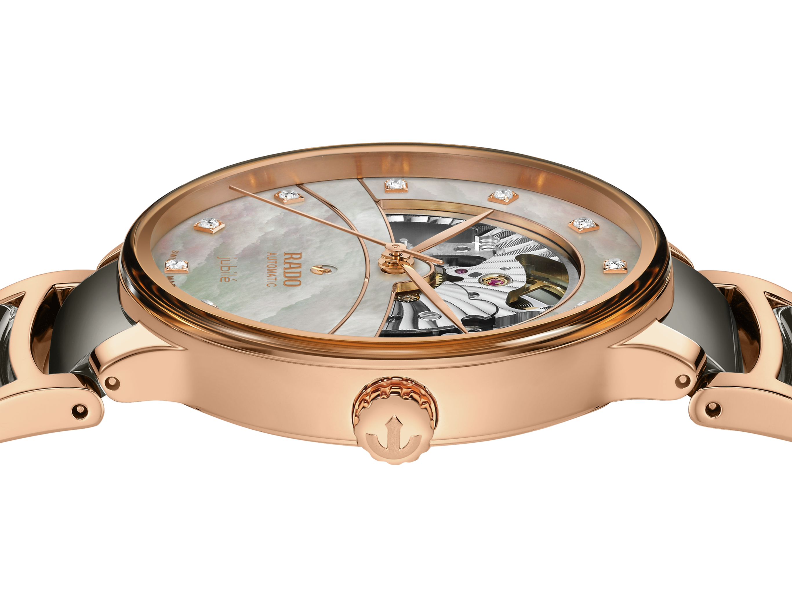 RADO Centrix Automatic Diamonds Open Heart R30028912 - KRISHNA WATCH COMPANY