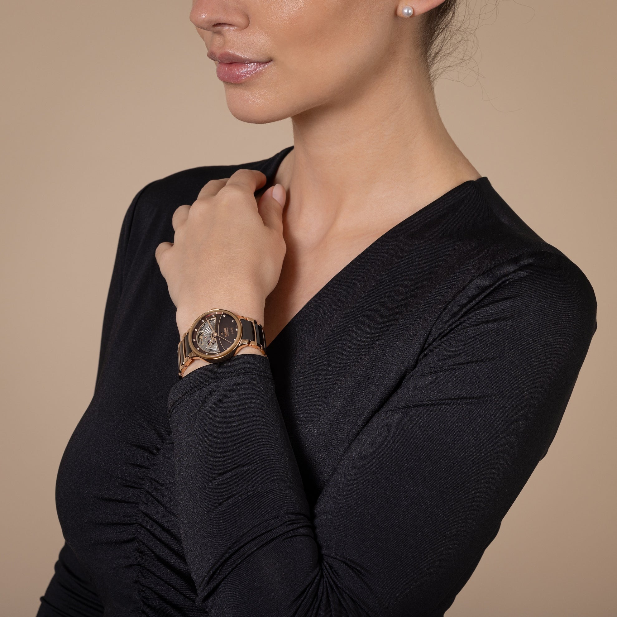 RADO Centrix Automatic Women 35 mm R30029902 - KRISHNA WATCH COMPANY