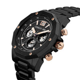 Cerruti Men Molveno Round Black Watches - CECIWGI2207402W