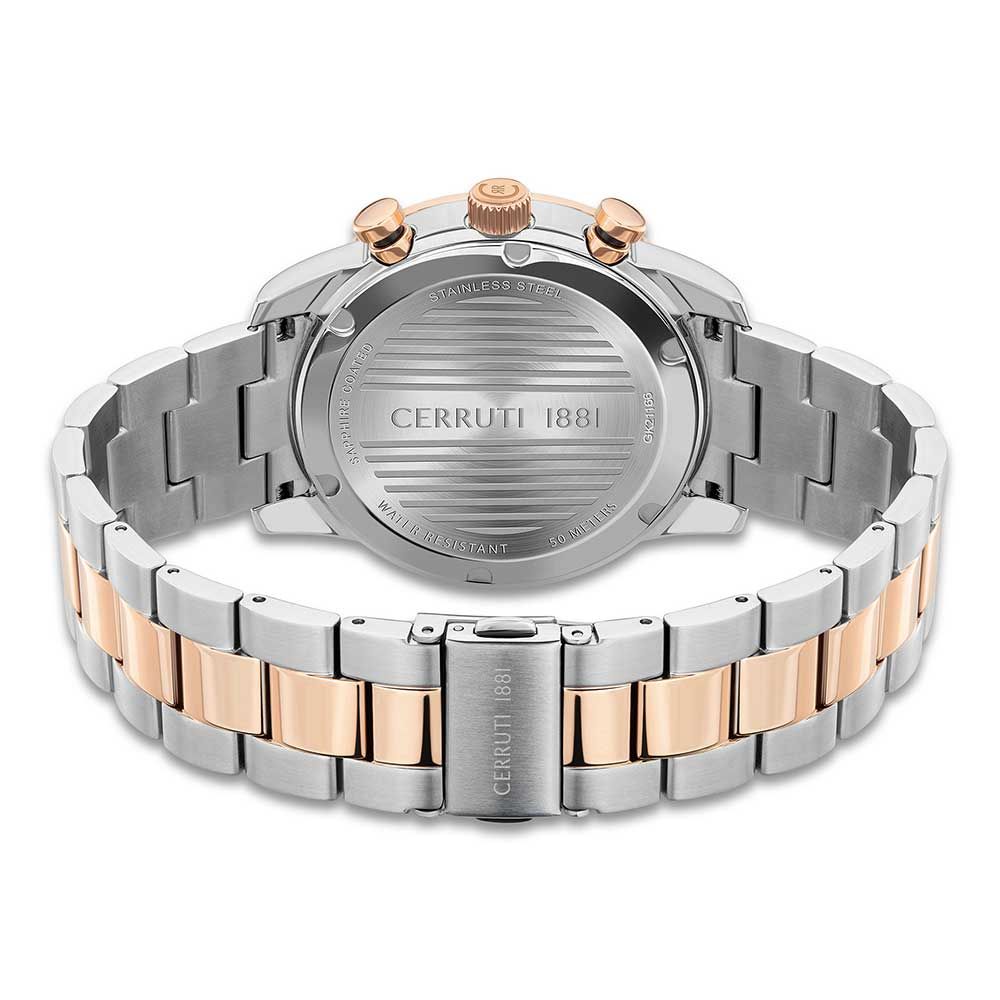 Cerruti Men Turchino Round Black Watches CECIWGK2116602W - KRISHNA WATCH COMPANY