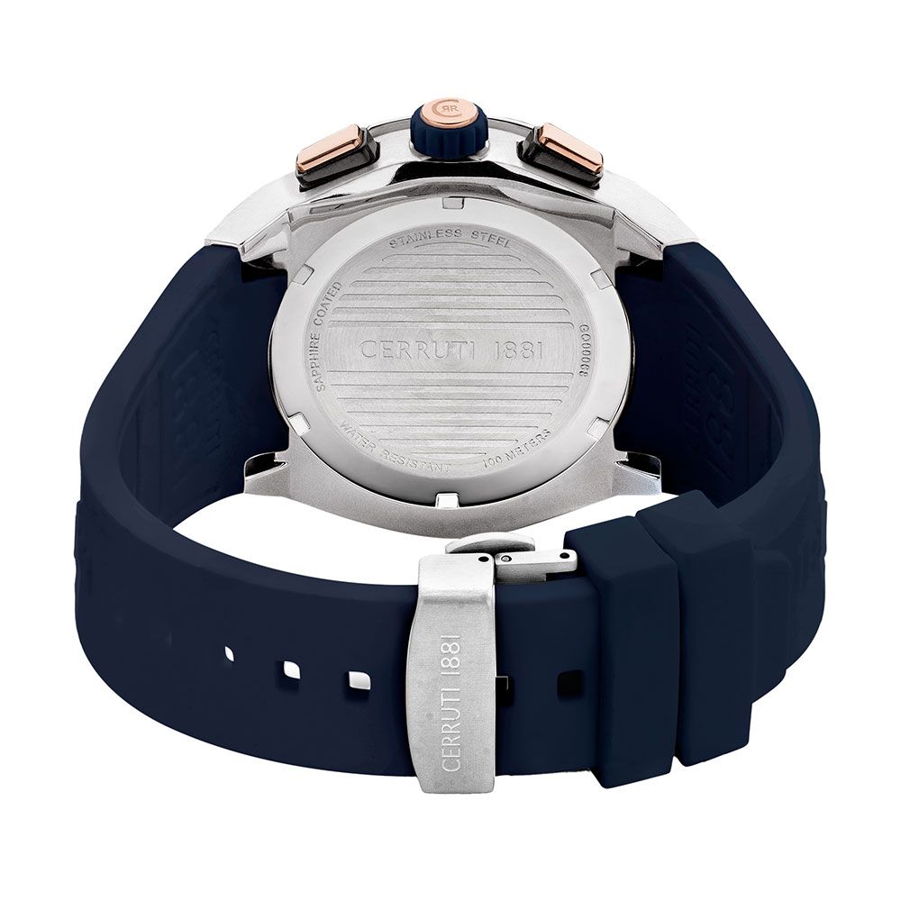 Cerruti Men Ruscello Round Grey Watches CECIWGQ0006801W - KRISHNA WATCH COMPANY