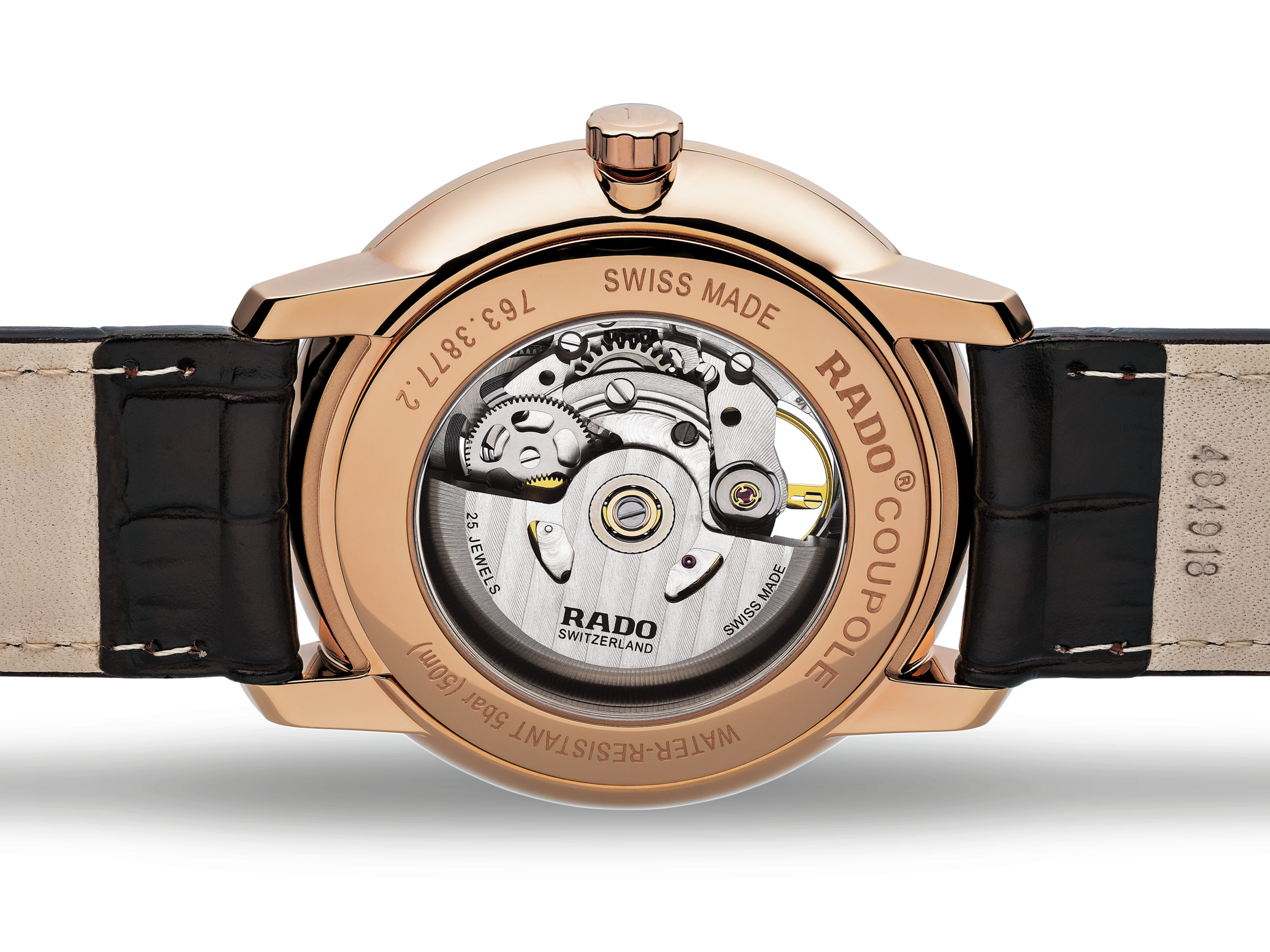 RADO Coupole Classic Open Heart Automatic R22895025 - KRISHNA WATCH COMPANY