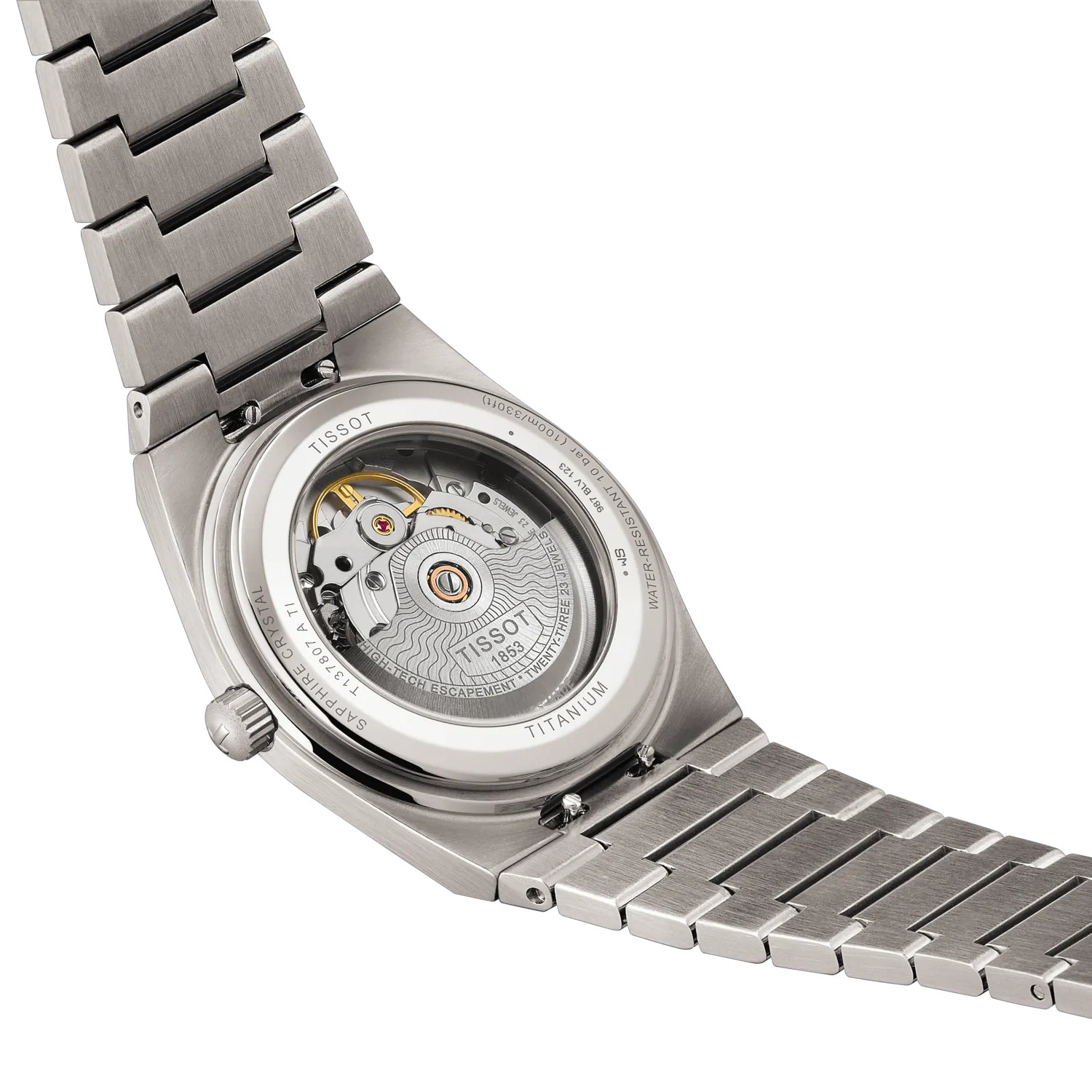Tissot PRX Titanium Powermatic 80 Automatic Men's Watch T1378074406100 - KRISHNA WATCH COMPANY