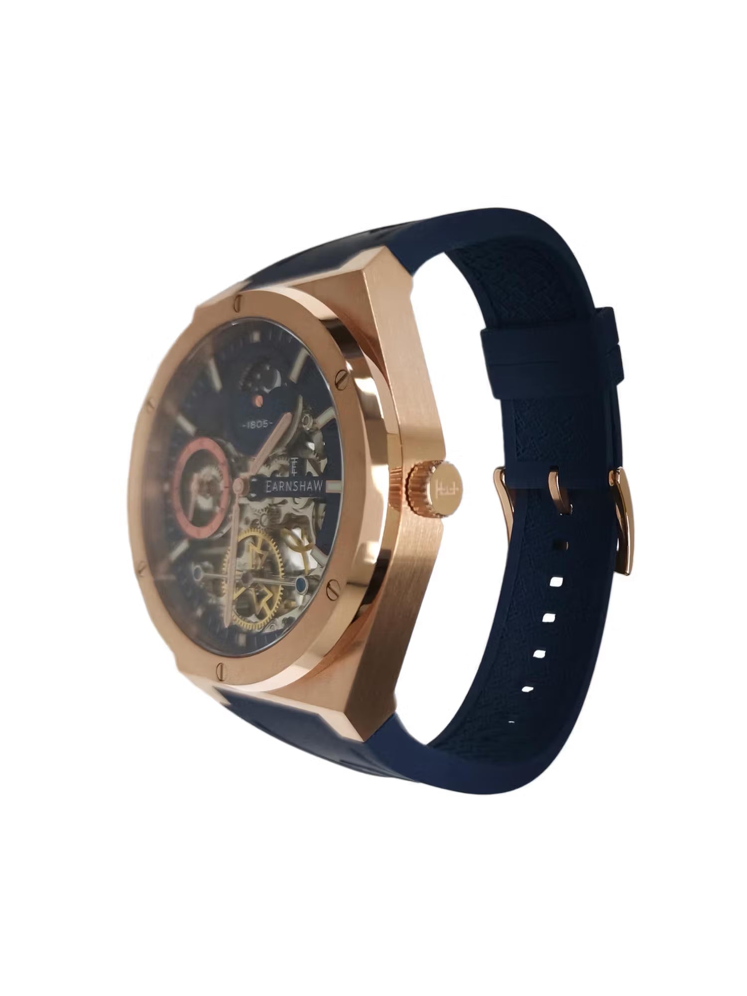 EARNSHAW Drake Dual Time Automatic Analog Watch For Men ES-8291-05 - KRISHNA WATCH COMPANY