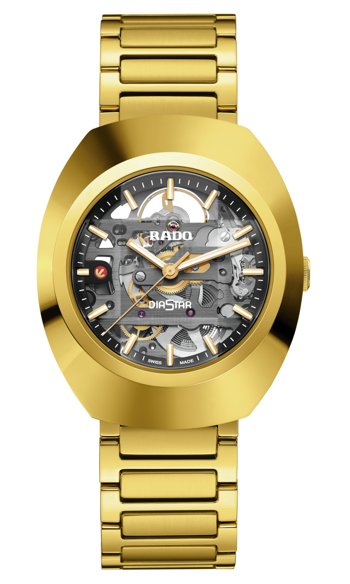 RADO Diastar Original Skeleton Automatic Unisex Watch - R12164153 - KRISHNA WATCH COMPANY
