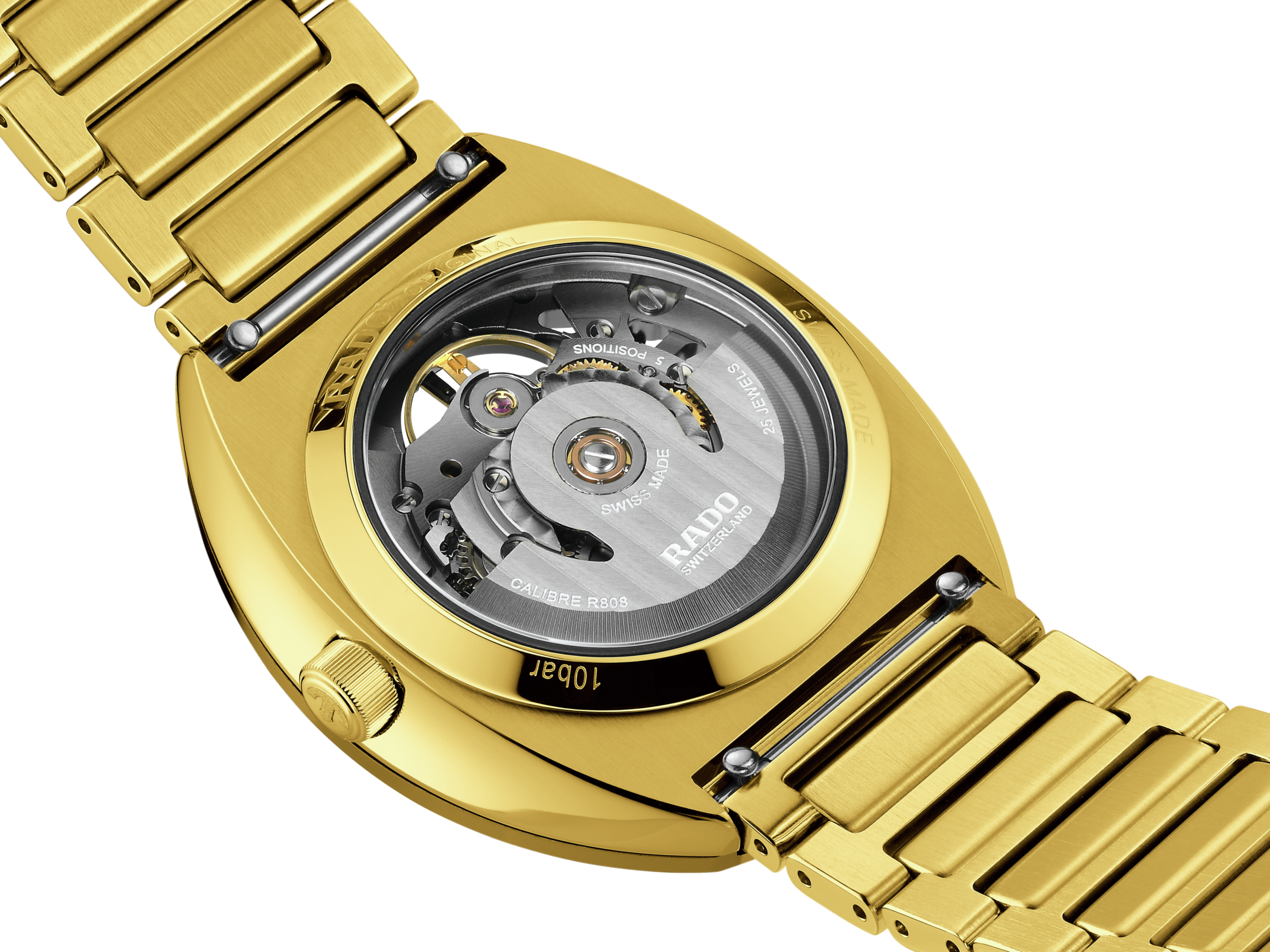 RADO Diastar Original Skeleton Automatic Unisex Watch - R12164153 - KRISHNA WATCH COMPANY