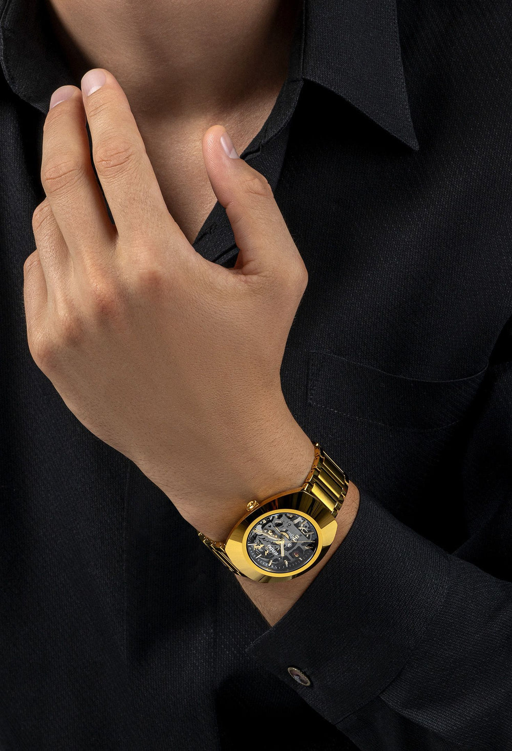 RADO Diastar Original Skeleton Automatic Unisex Watch - R12164153 - KRISHNA WATCH COMPANY