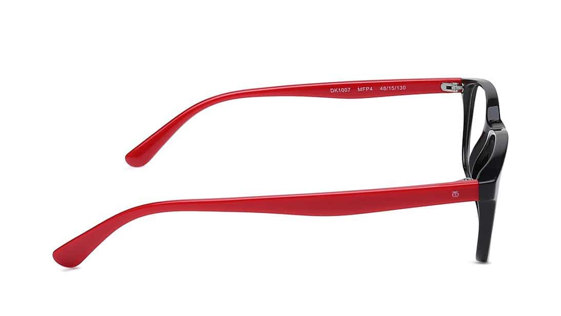 TITAN Black Wayfarer Rimmed Eyeglasses DK1007MFP4 - KRISHNA WATCH COMPANY