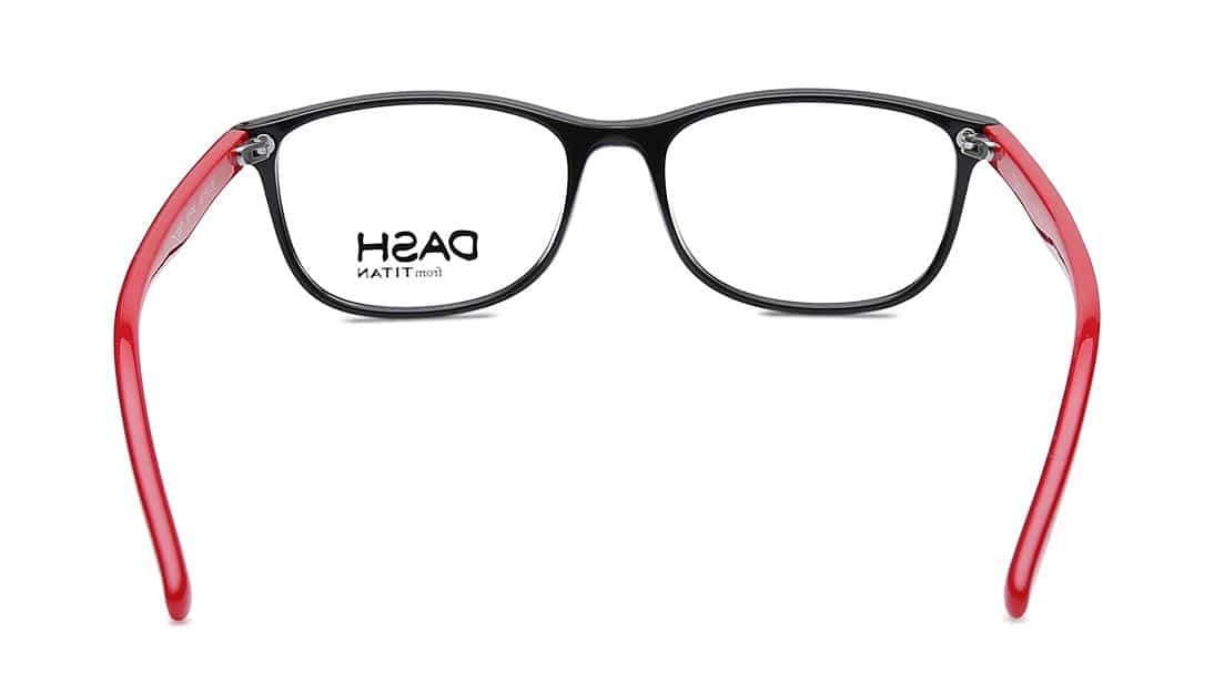 TITAN Black Wayfarer Rimmed Eyeglasses DK1007MFP4 - KRISHNA WATCH COMPANY