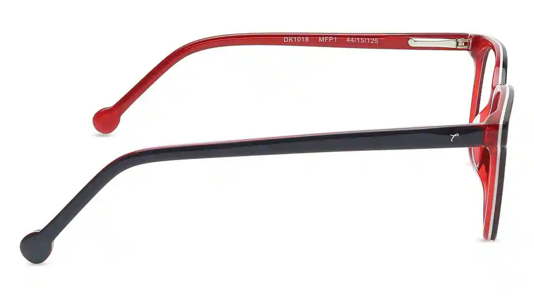 DASH Blue Wayfarer Rimmed Eyeglasses DK1018MFP1 - KRISHNA WATCH COMPANY