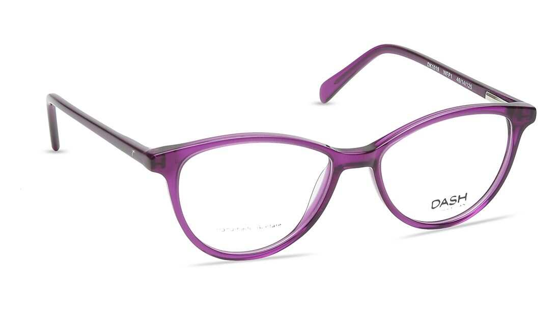 DASH Purple Cateye Rimmed Eyeglasses from DK1019WFP1 - KRISHNA WATCH COMPANY