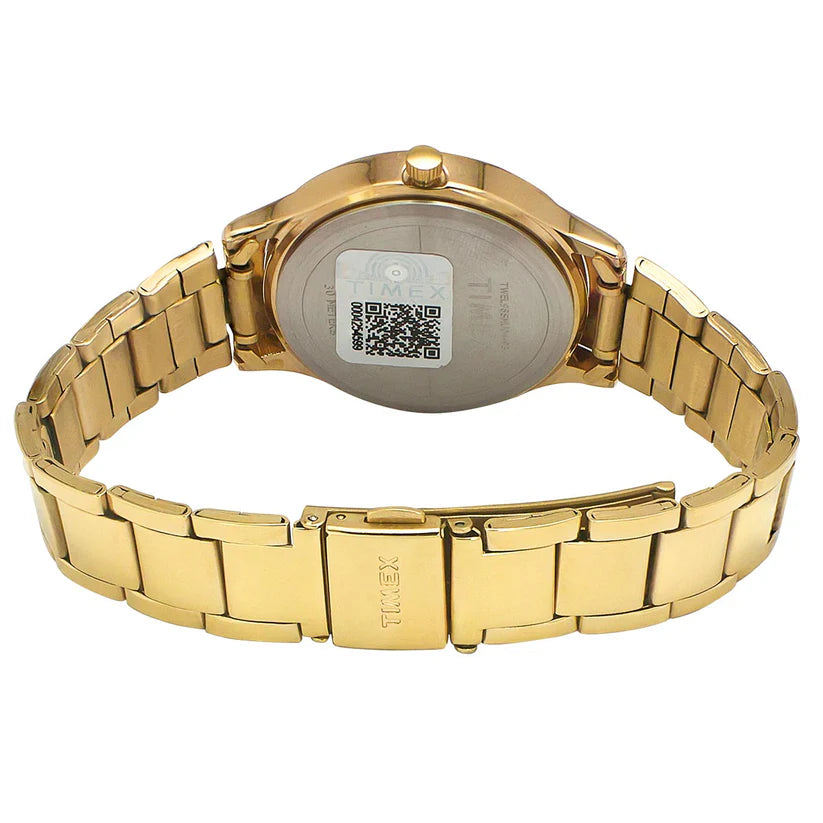 Timex Women's Mother of Pearl Round Chronograph Stainless Steel Watch TW000Q818-EX - KRISHNA WATCH COMPANY