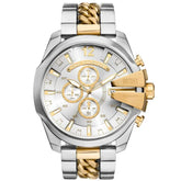 DIESEL Mega Chief Chrono White Dial Watch - DZ4672