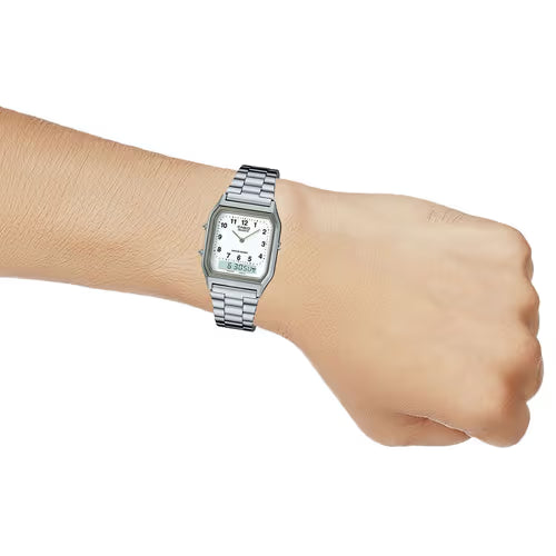 CASIO Unisex Watch VINTAGE COLLECTION AQ-230A-7BMQ - AD02 - KRISHNA WATCH COMPANY