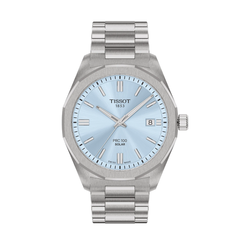 Tissot PRC 100 Solar 39mm Men T1514221135100 - KRISHNA WATCH COMPANY