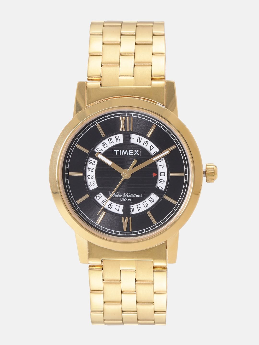 Timex Stainless Steel Analog Black Dial Men's Watch-Tw000T127 - KRISHNA WATCH COMPANY