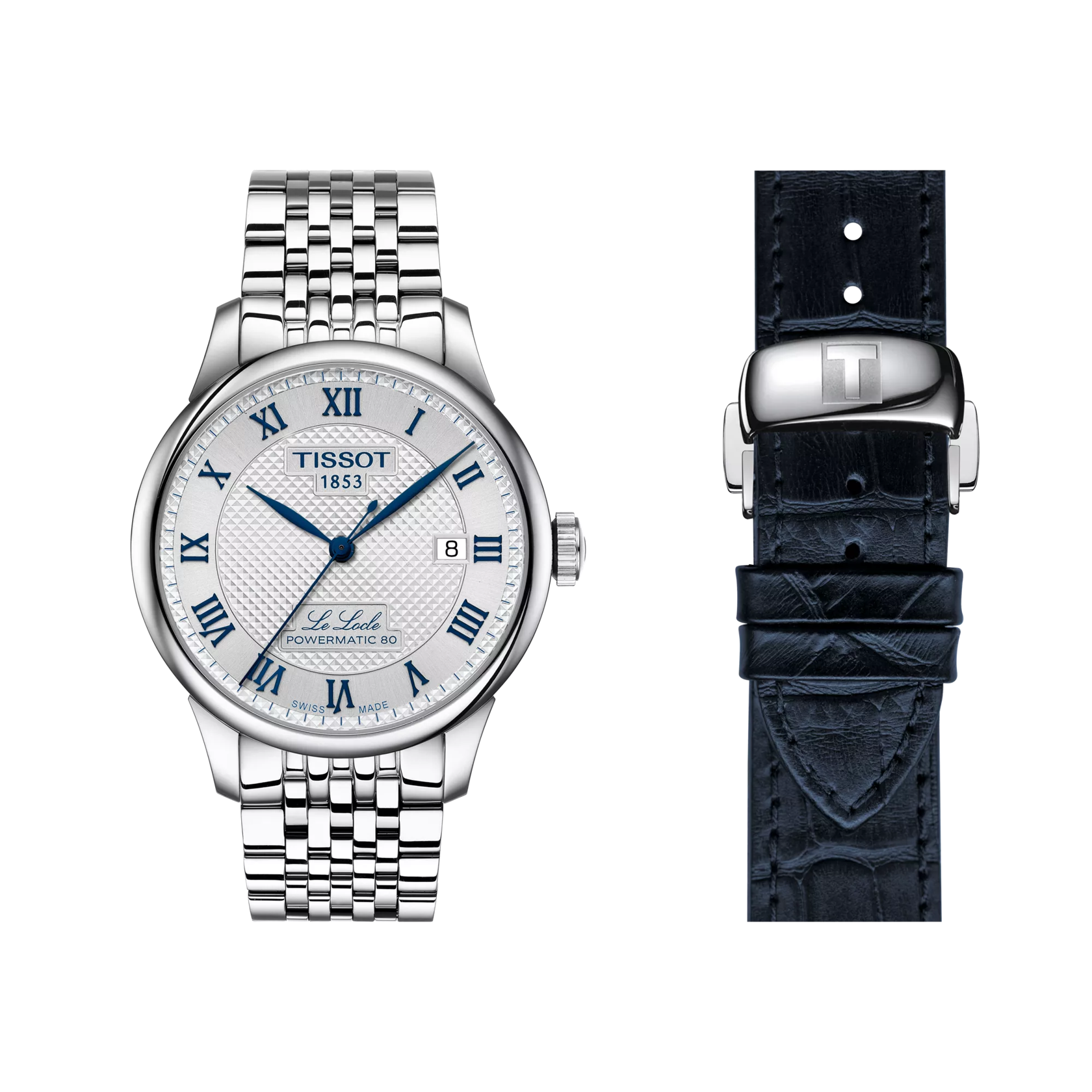 Tissot Le Locle Powermatic 80 20th Anniversary - T0064071103303 - KRISHNA WATCH COMPANY