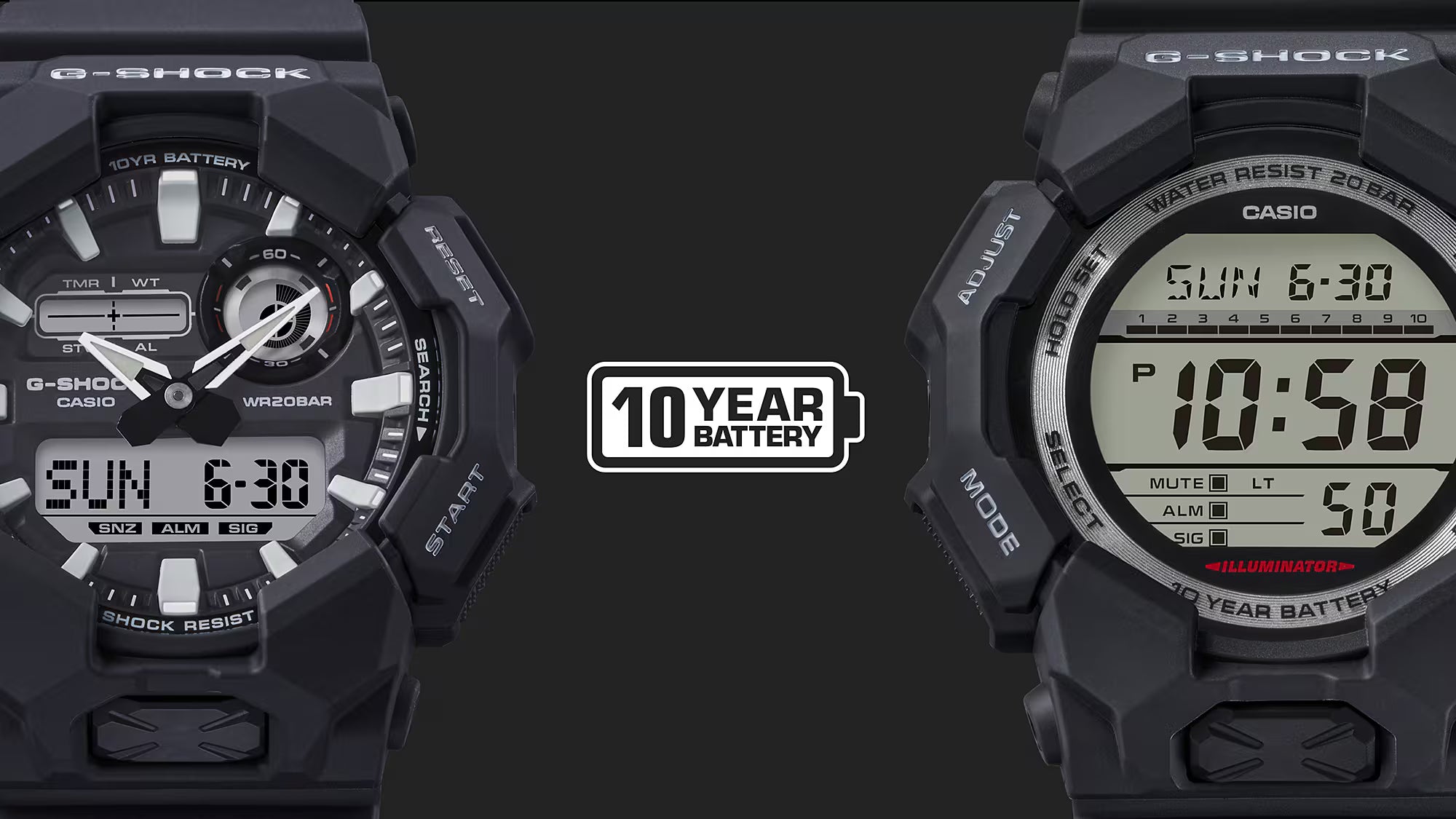 Casio G-Shock GA-010-1A1DR - G1675 - KRISHNA WATCH COMPANY