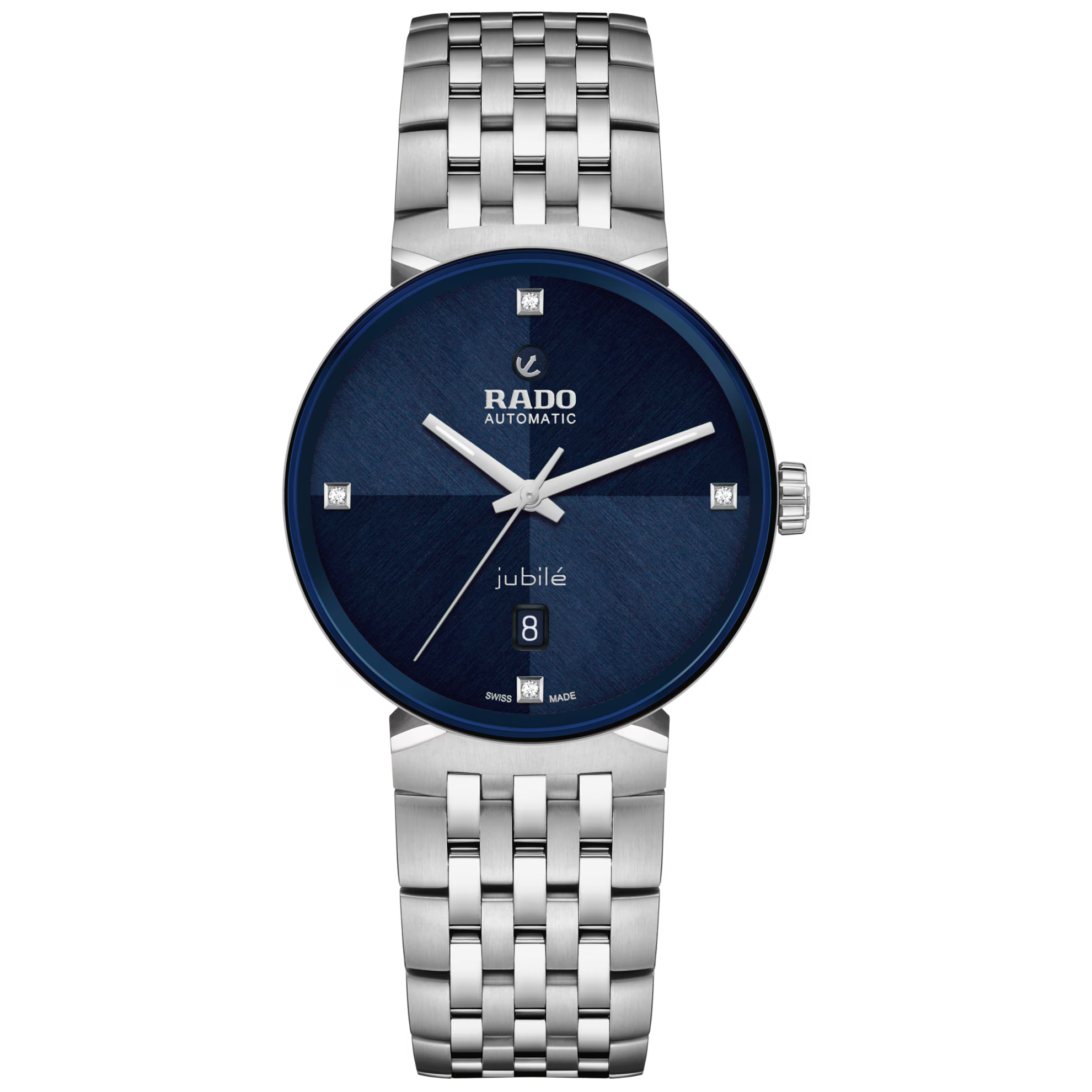 Rado Florence Automatic Stainless Steel Watch - R48903733 - KRISHNA WATCH COMPANY