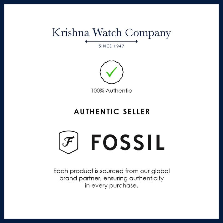 Fossil Townsman Automatic Men - ME3270 - KRISHNA WATCH COMPANY