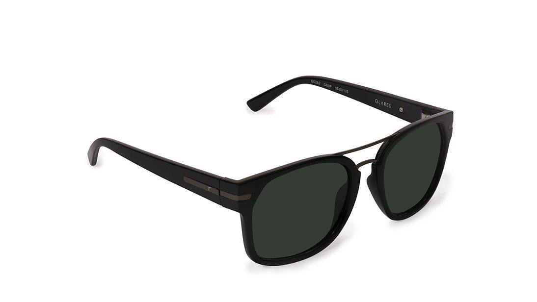 TITAN Black Square Men Sunglasses GC282GR3P - KRISHNA WATCH COMPANY