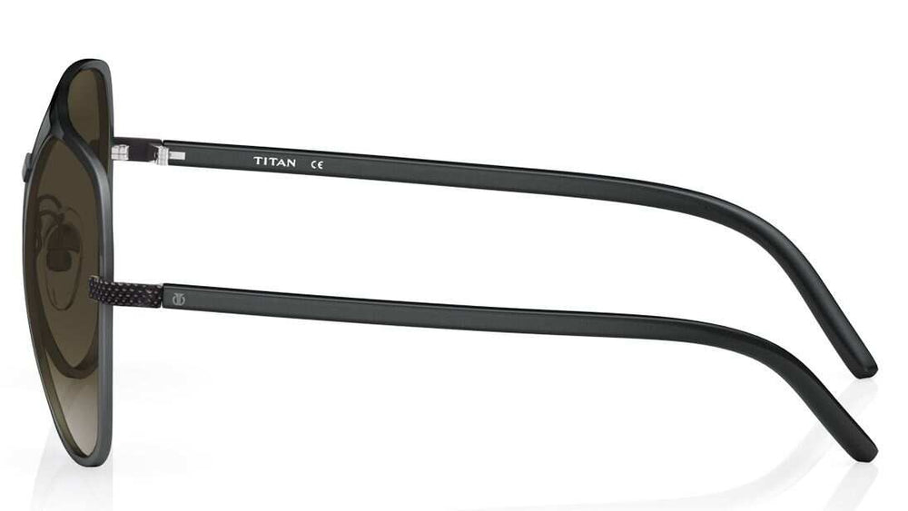 TITAN Grey Oval Men Sunglasses GC289BK2P - KRISHNA WATCH COMPANY