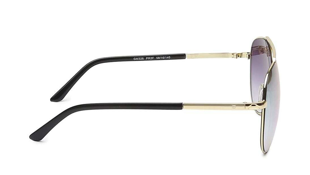 TITAN Gold Aviator Women Sunglasses GM326PR2F - KRISHNA WATCH COMPANY
