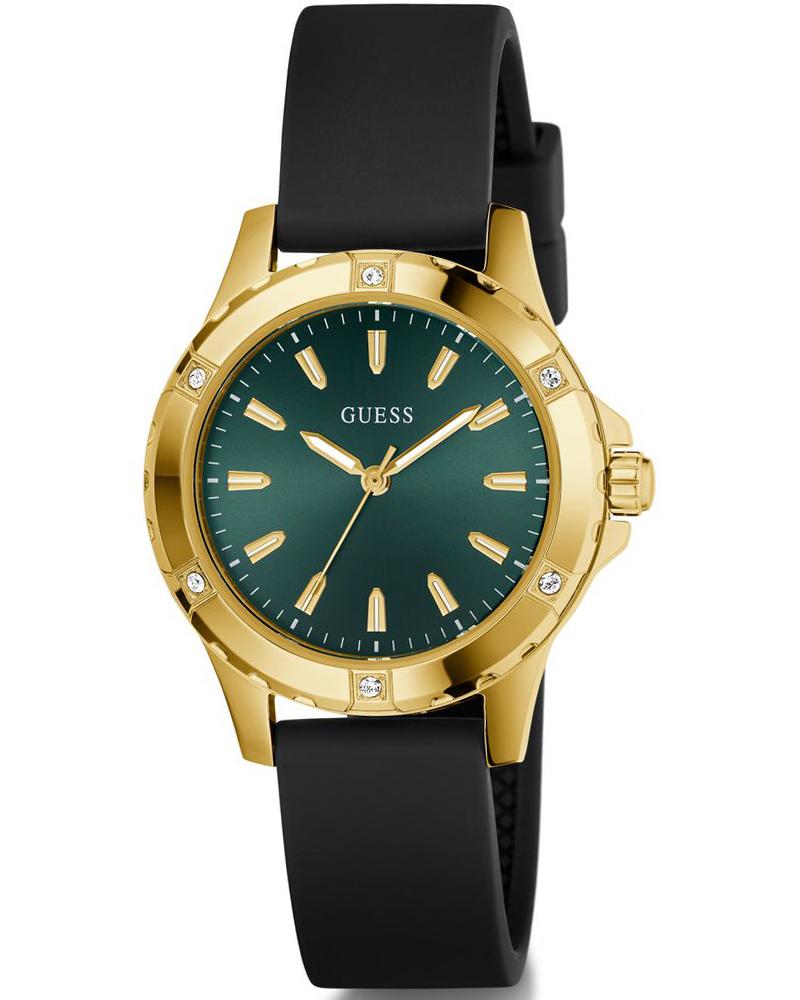 Guess Mist Green Round Quartz Women Watch GW0949L2 - KRISHNA WATCH COMPANY