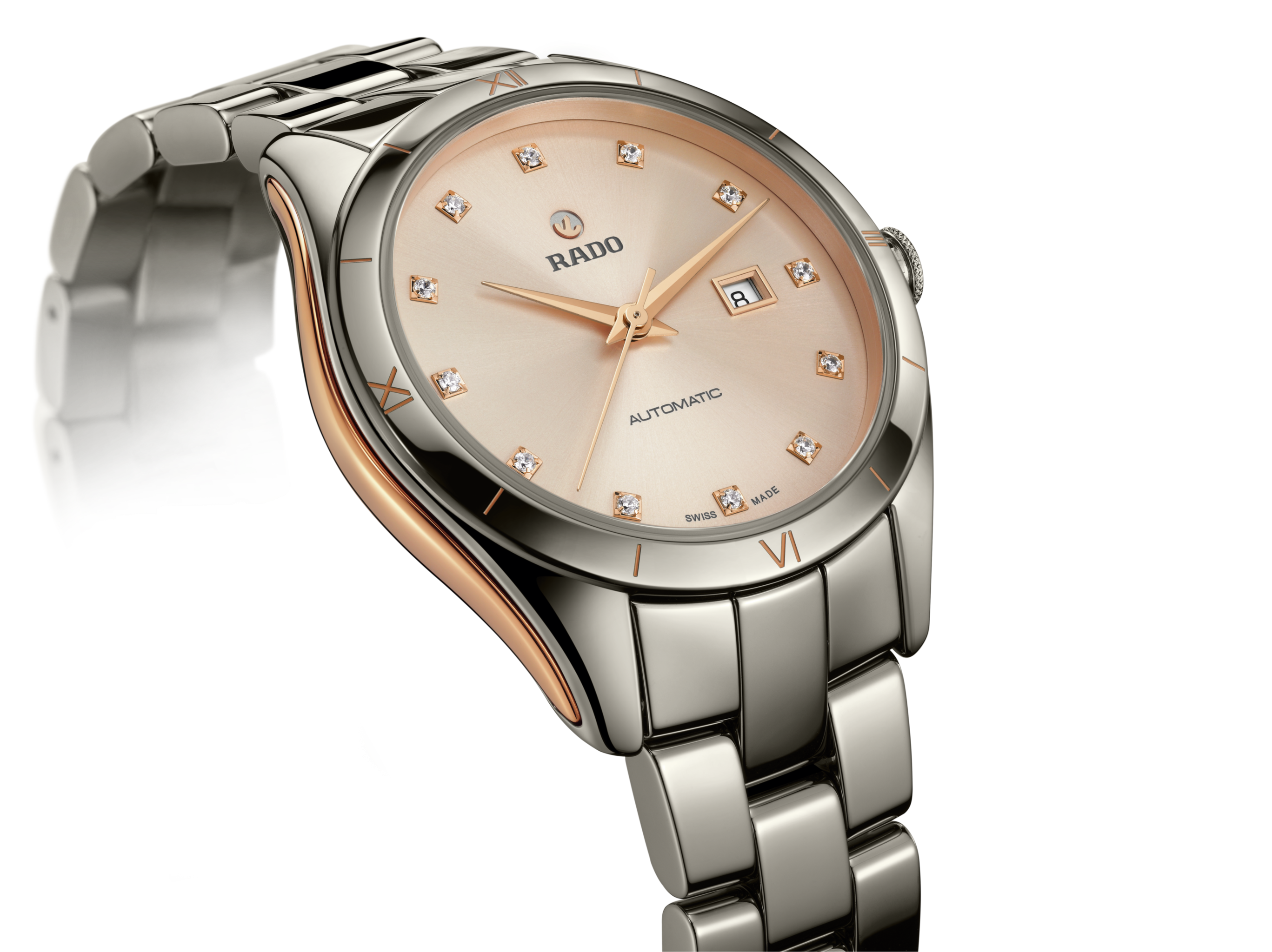 RADO HyperChrome Automatic Diamonds R32043712 - KRISHNA WATCH COMPANY