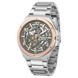 Kenneth Cole Automatic Grey Dial With Silver Stainless Steel Strap Watch For Men ntkcwgy0046303mn