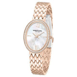 Kenneth Cole Quartz Analog White Dial Rose Gold Colour Watch For Women - KCWLG0068301LD - KRISHNA WATCH COMPANY