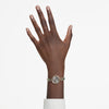 Swarovski Matrix bangle watch Swiss Made, Crystal bracelet - 5679887