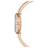 Swarovski Matrix bangle watch Swiss Made, Crystal bracelet, White - 5677484