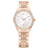 Swarovski Matrix date watch Swiss Made, Metal bracelet - 5734659