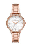Michael Kors Pyper Three - Hand Stainless Steel Watch MK4917