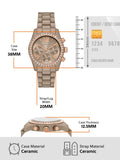 Michael Kors Lexington Nude Watch - MK4970 - KRISHNA WATCH COMPANY