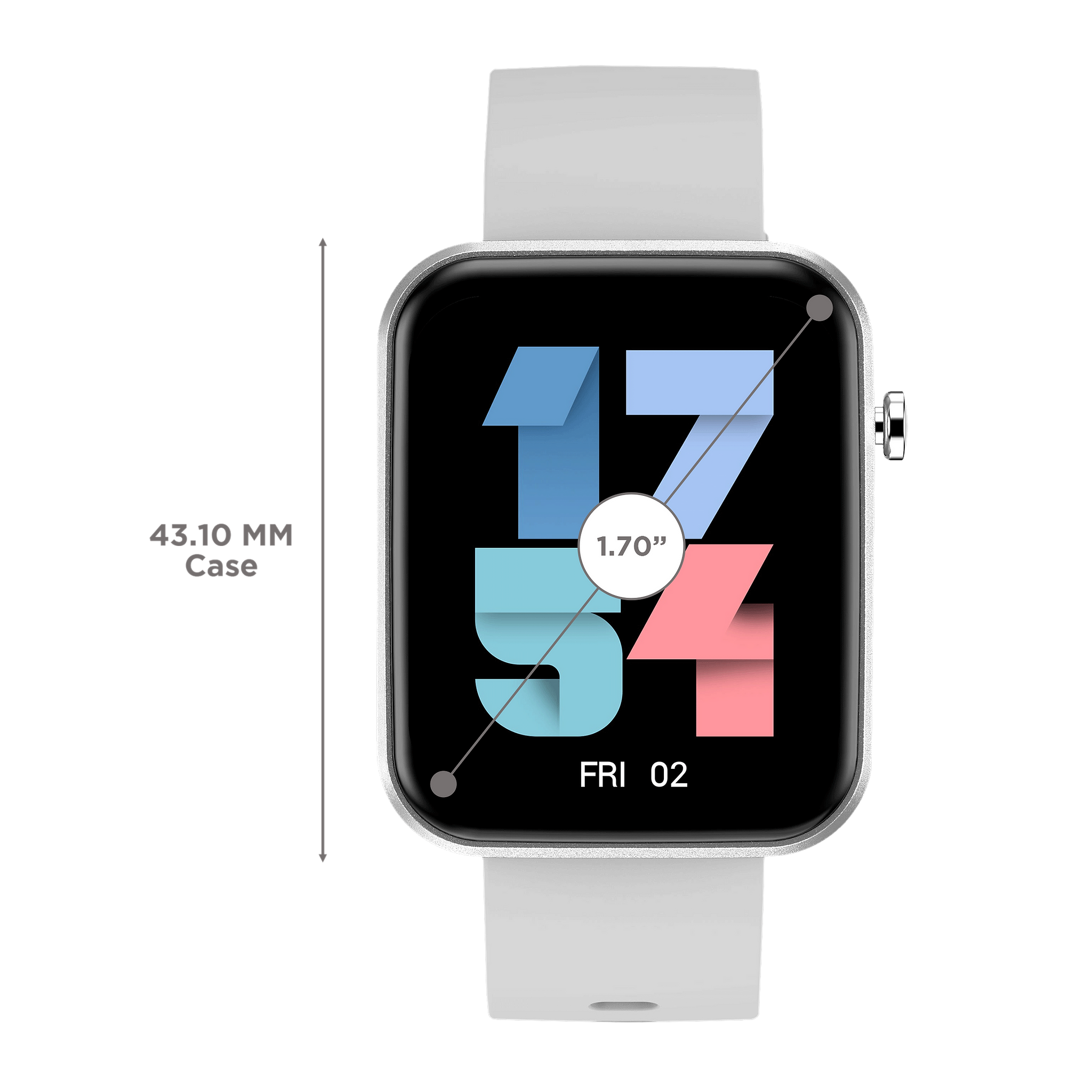 STYX NYX KONNEKT SMART WATCH GREY - KRISHNA WATCH COMPANY