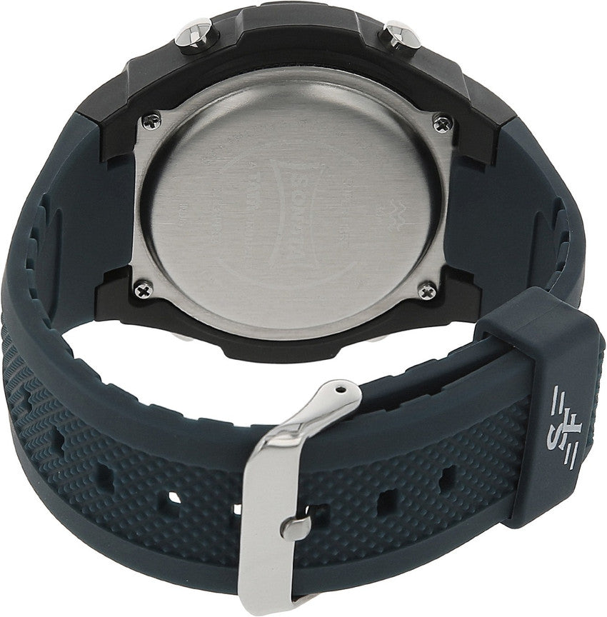 SF Digital Dial Black Plastic Strap Watch For Men 77033pp03 - KRISHNA WATCH COMPANY