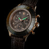 Swarovski Octea chrono watch Swiss Made, Leather strap - 5671153