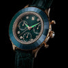 Swarovski Octea chrono watch Swiss Made, Leather strap - 5672931