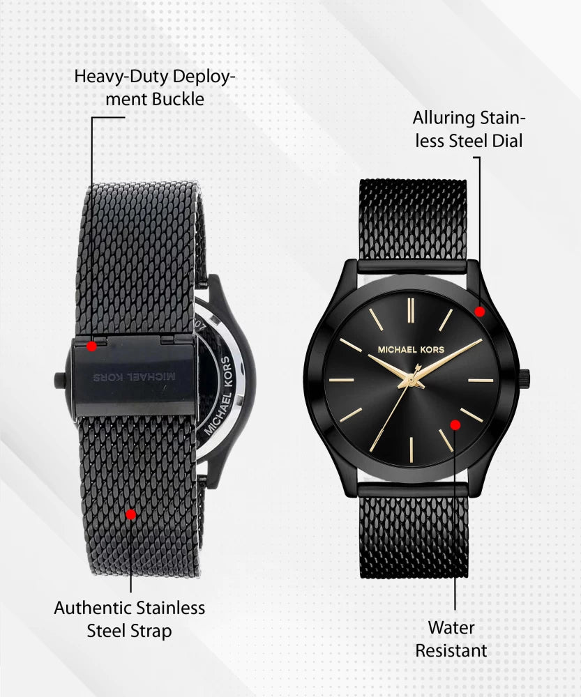 Michael Kors Analog Black Dial Men's Watch-MK8607 - KRISHNA WATCH COMPANY