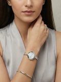 Titan Raga Viva Grey Dial Women Watch With Metal Strap 2606sm04