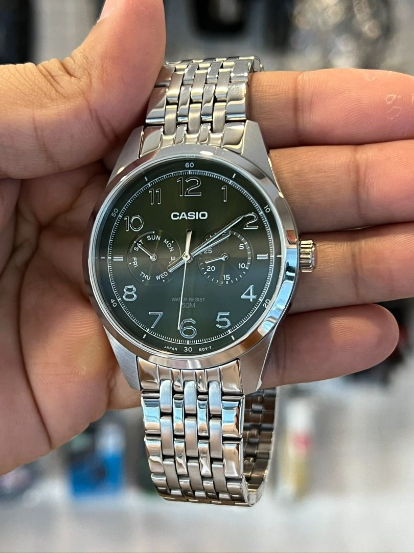 Casio Enticer Men MTP-E340D-1AVDF - A2330 - KRISHNA WATCH COMPANY