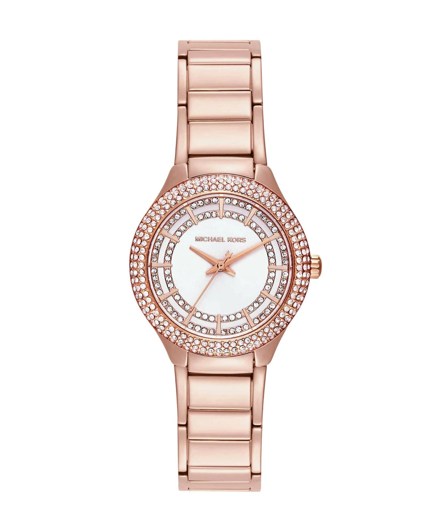 Michael Kors Sylvia Three-Hand Rose Gold-Tone Watch - MK4942 - KRISHNA WATCH COMPANY